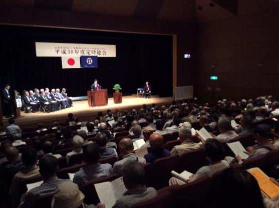 小牧市シルバー人材センター総会の様子