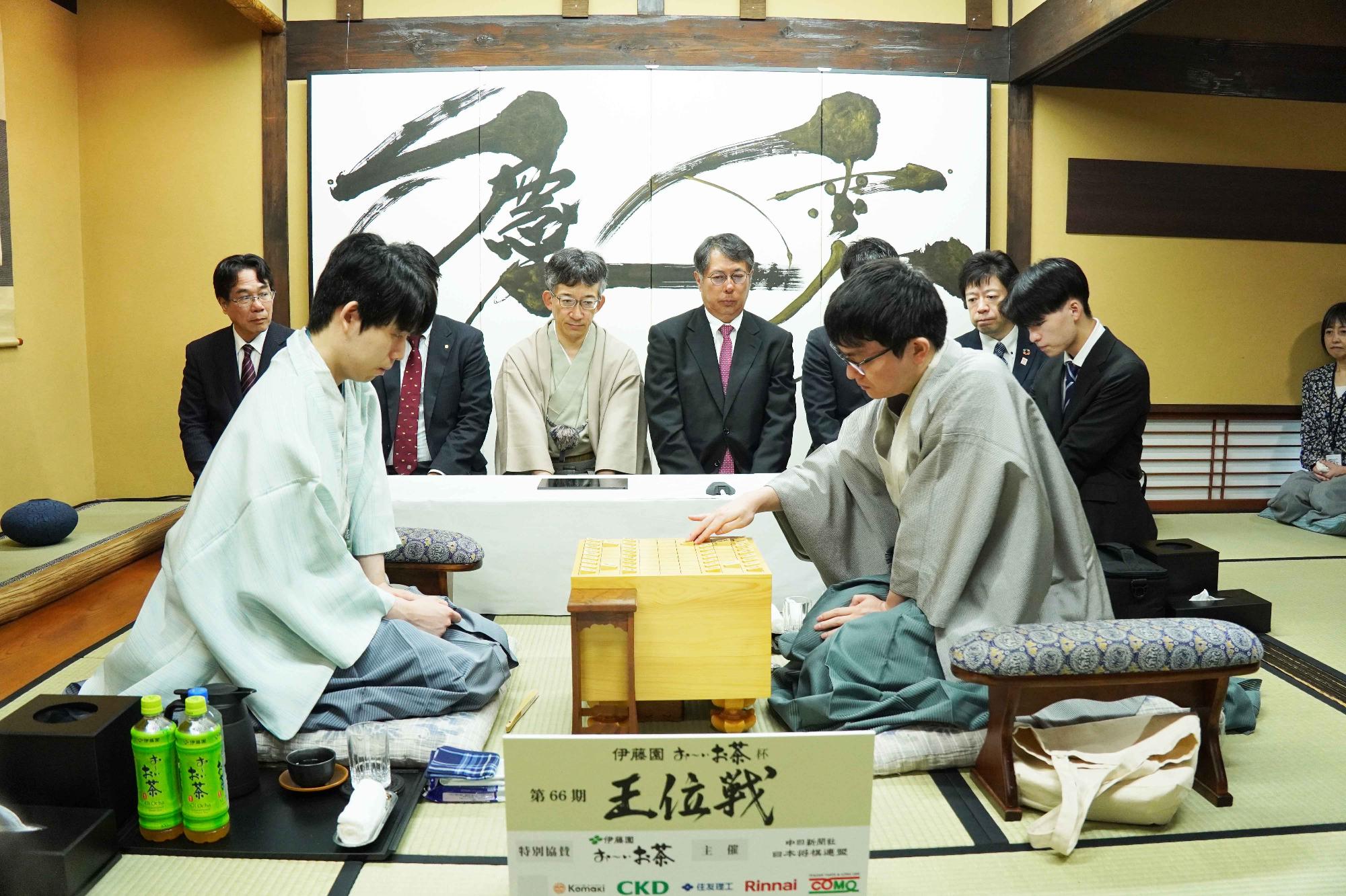 7月5日 王位戦対局