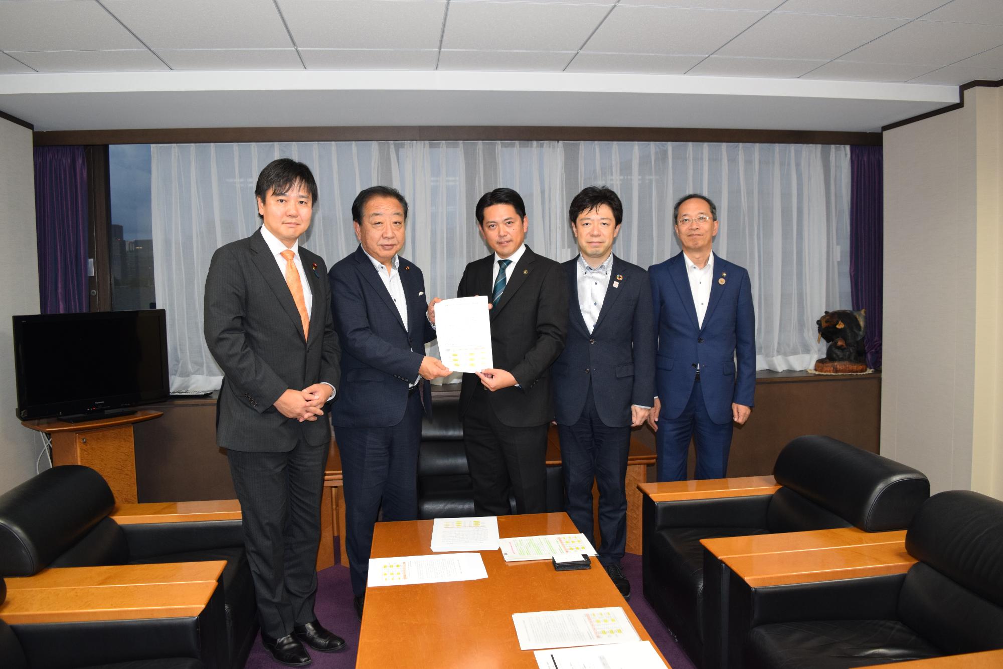 9月30日 危機的状況にある自治体病院の存続に向けた緊急要望（立憲民主党）