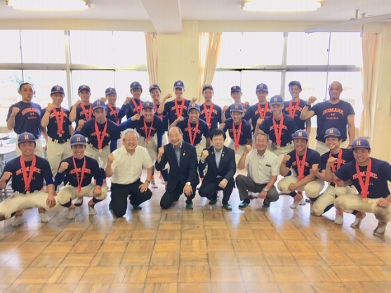 29日 誉高校野球部応援