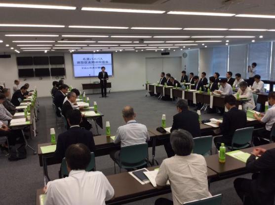 名濃バイパス建設促進期成同盟会総会の様子