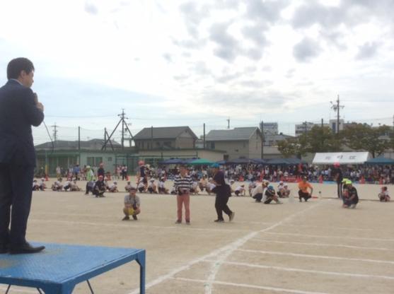 三ツ渕学区住民運動会の様子