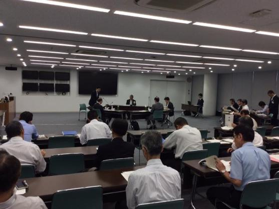 まちづくり推進計画有識者会議の様子