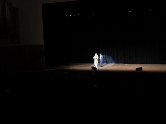 下町かぶき 三峰劇団チャリティー公演の様子