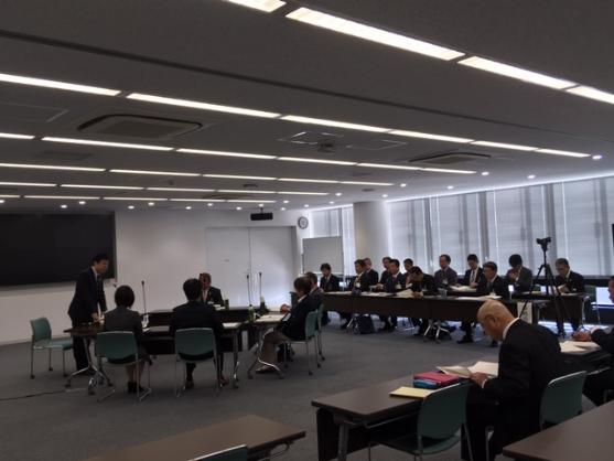 総合教育会議の様子