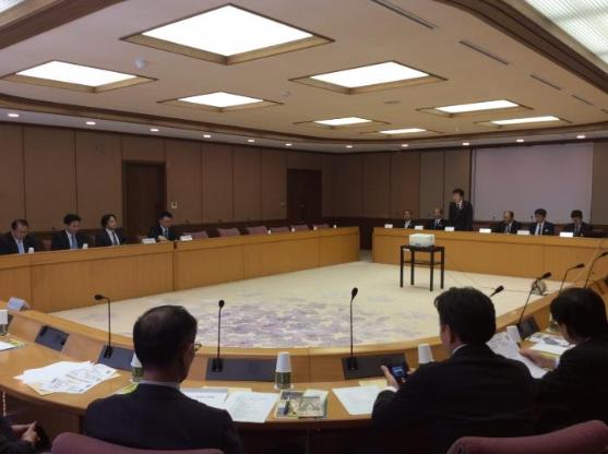 愛知県議会 総務県民委員会県内調査の様子