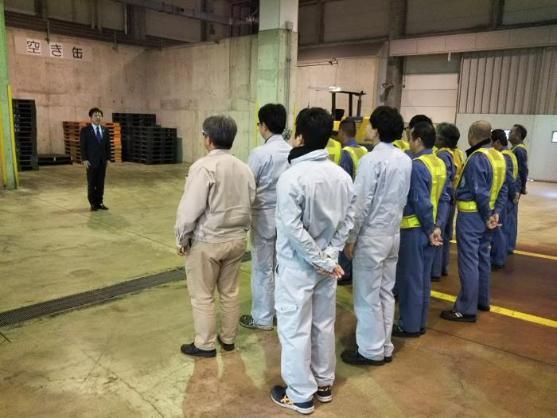 27日 リサイクルプラザ仕事納め式
