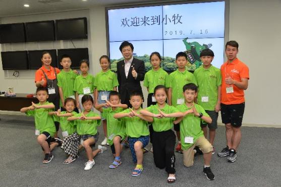 中国訪問団表敬訪問の様子3