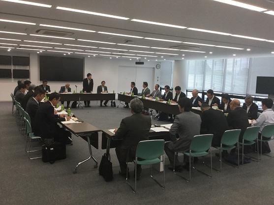 木津用水水管理対策協議会総会の様子の写真