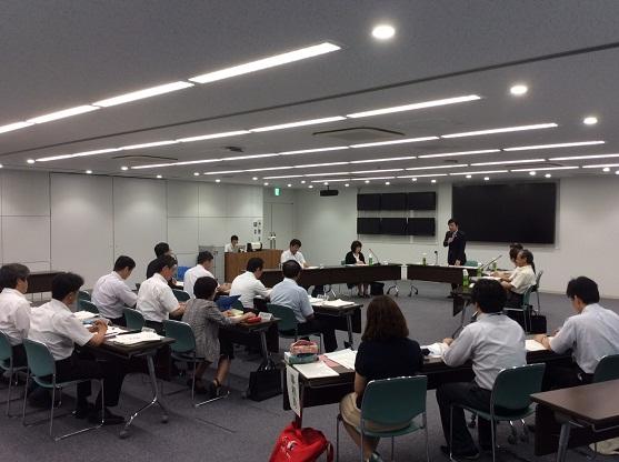 第1回小牧市総合教育会議の様子