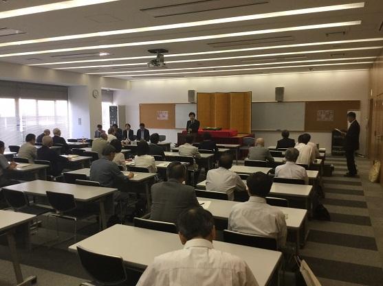 愛知県公務員連盟支部総会の様子の写真