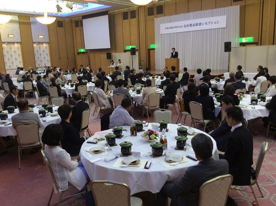 小牧市制60周年記念 友好都市歓迎レセプションの様子