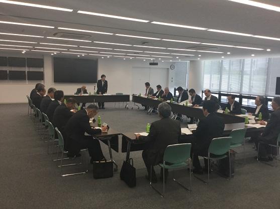 合瀬川水系用排水路施設整備事業推進協議会総会の様子の写真