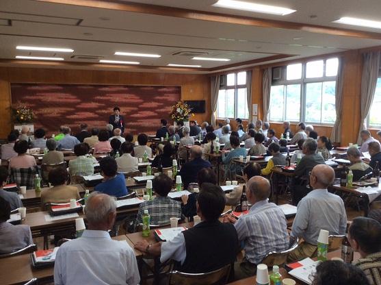 池之内区「敬老の会」の様子の写真
