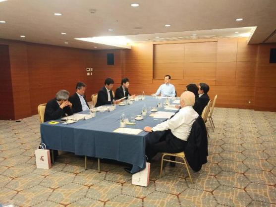 愛知県市長会東尾張ブロック市長会議の様子