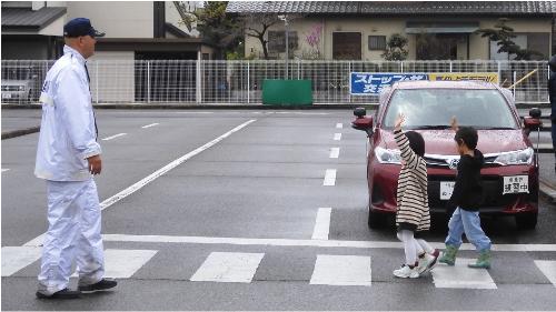 令和7年春の全国交通安全運動期間中における交通安全教室