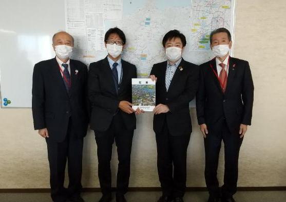 29日 名濃バイパス建設促進期成同盟会要望(愛知国道事務所）