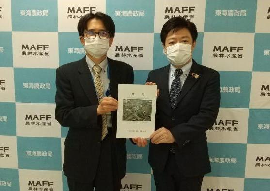 3日 尾張北東部治水対策協議会要望(東海農政局)