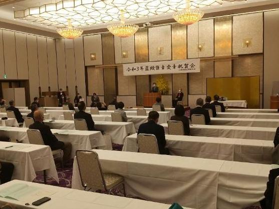 30日 小牧保護区保護司会主催 藍綬褒章受章祝賀会