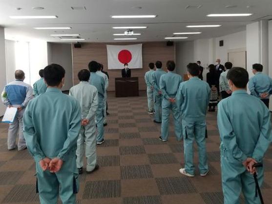 4日 小牧岩倉衛生組合仕事始め式