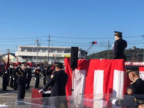 8日 消防出初式