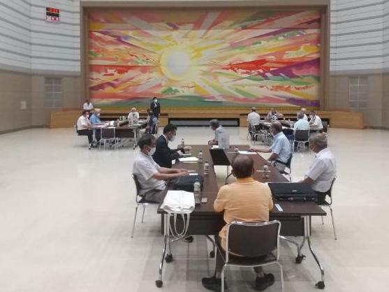 23日 篠岡地区区長会との意見交換