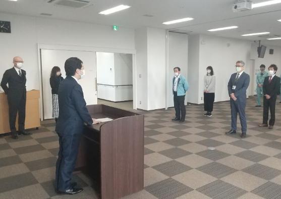 4日 小牧岩倉衛生組合仕事始め式
