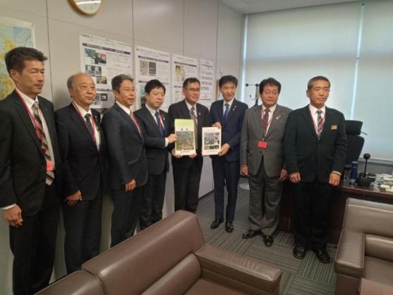 13日 中江川・新川・五条川予算要望（国土交通省）