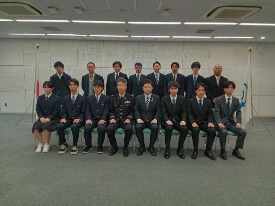 14日 自衛隊入隊・入校予定者激励会