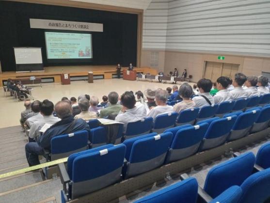 23日 市政報告とまちづくり懇談会（東部市民センター）