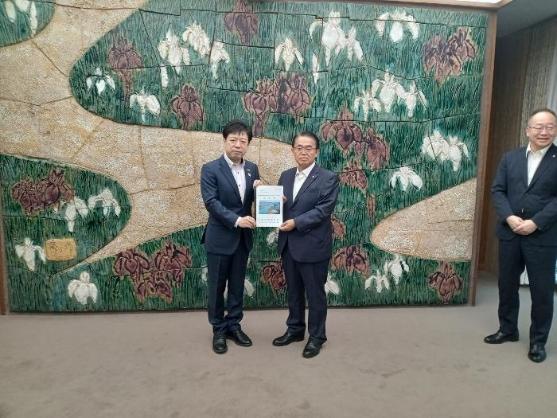 12日 国営総合農地防災事業「新濃尾（二期）地区」促進に関する提案