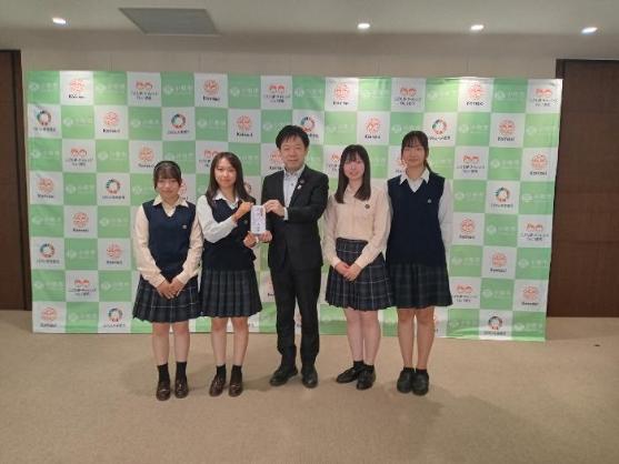 16日 誉高校ゴルフ部全国大会出場 表敬訪問