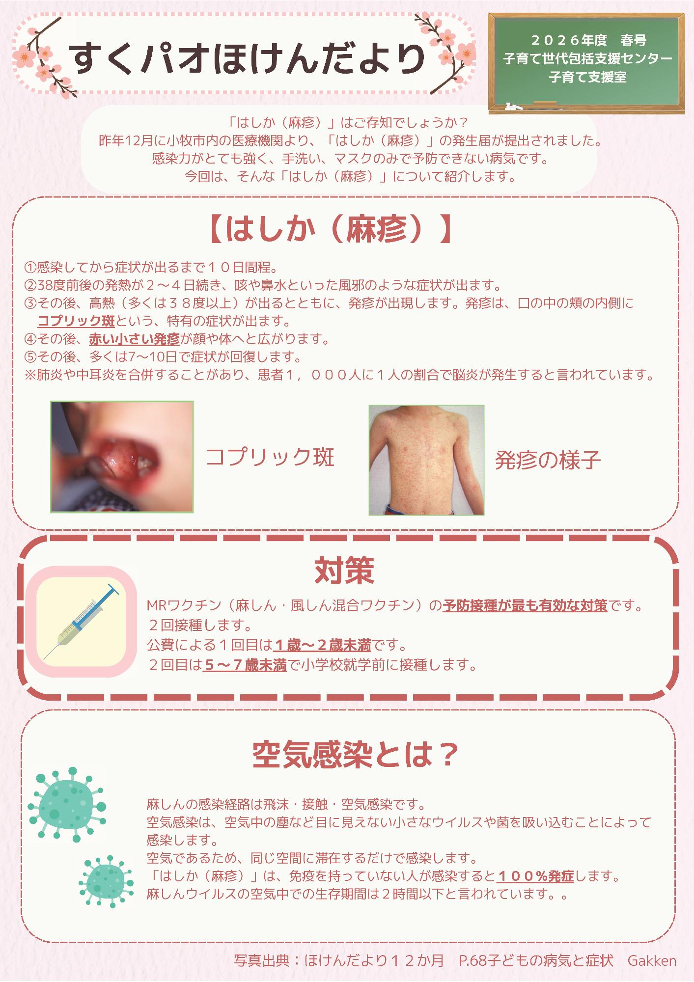 はしかについて