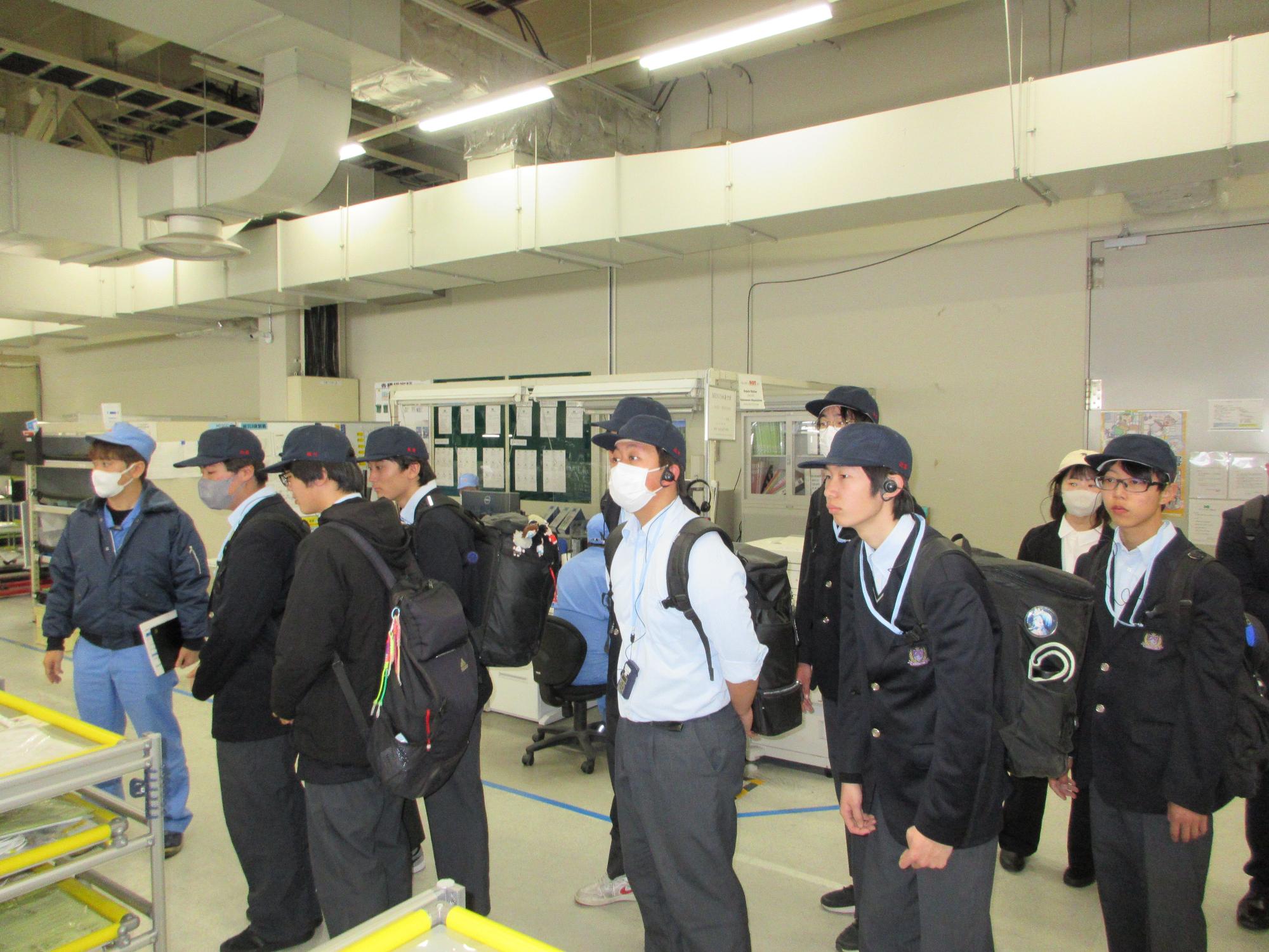 MHIエアロエンジンサービス株式見学写真1