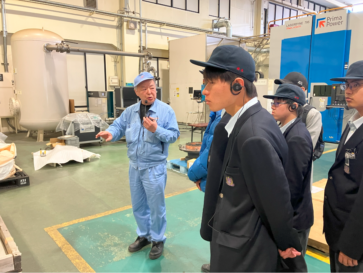 株式会社光製作所小牧工場（＆株式会社松浦）・同社北名古屋工場見学写真1