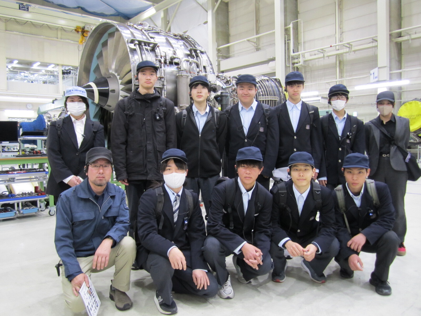 三菱重工航空エンジン株式会社見学会写真2