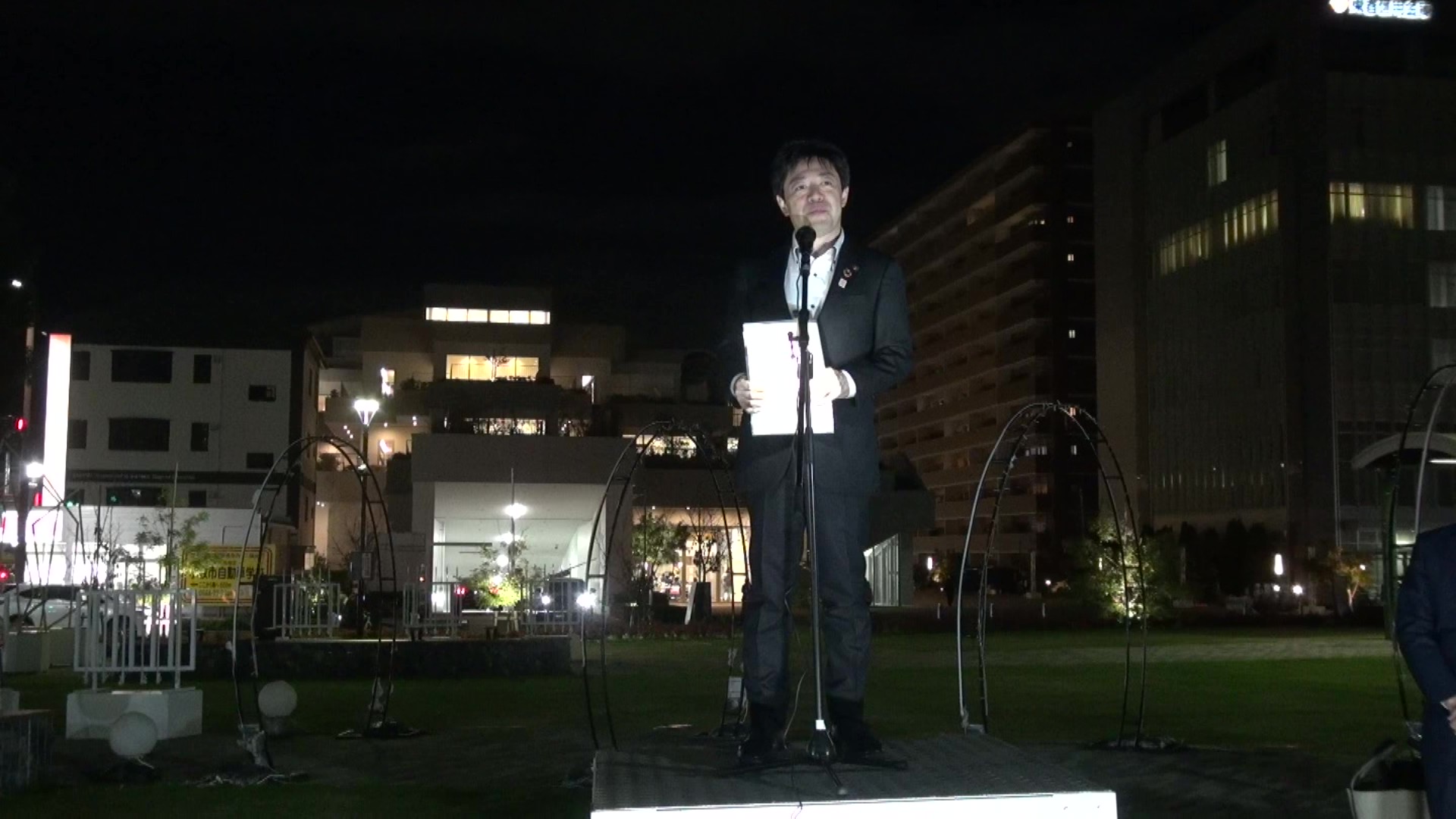 2025イルミあいさつ