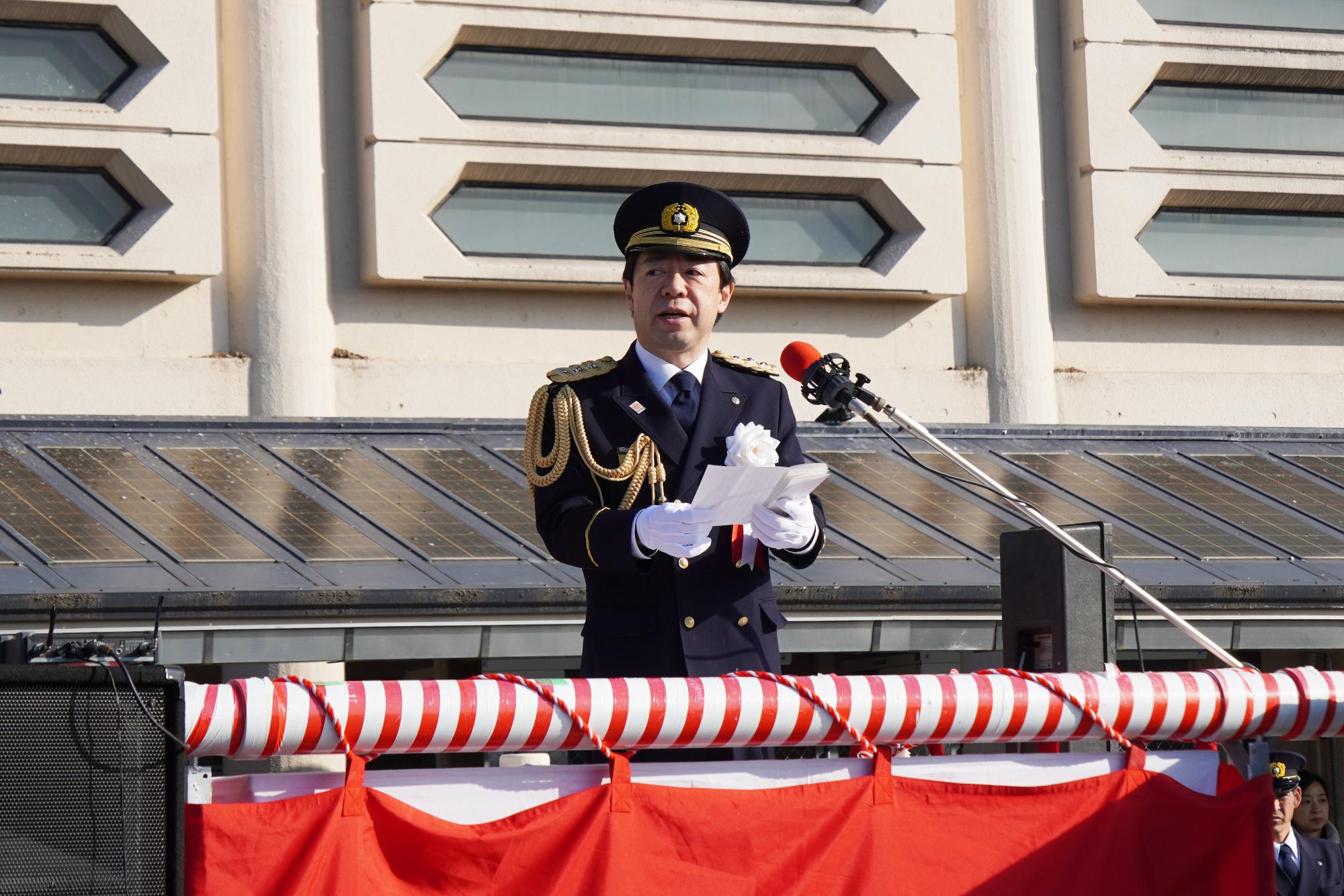 2026出初式市長挨拶