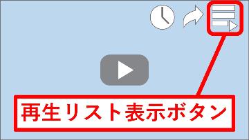 再生リスト表示ボタンの位置