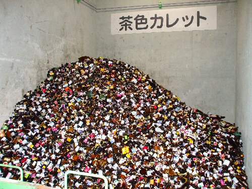 茶色のカレット