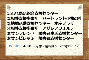 障がい福祉施設