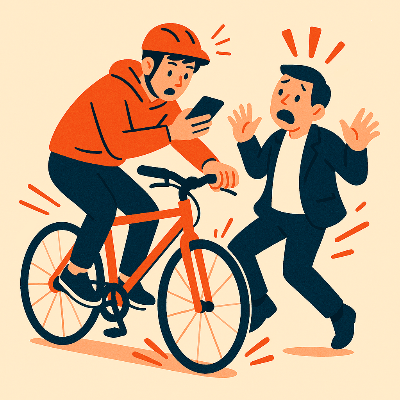 （イメージ）【先着30名】自転車青切符の“NG行動”反則金＆事故リスク対策60分講座