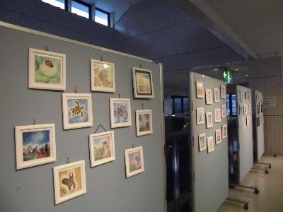 ぱすてるん展示の様子