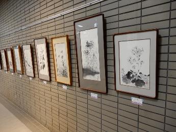 水墨画の作品展