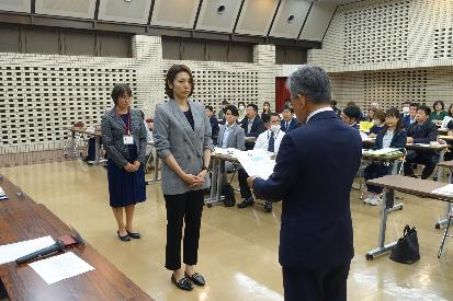 委嘱状の交付