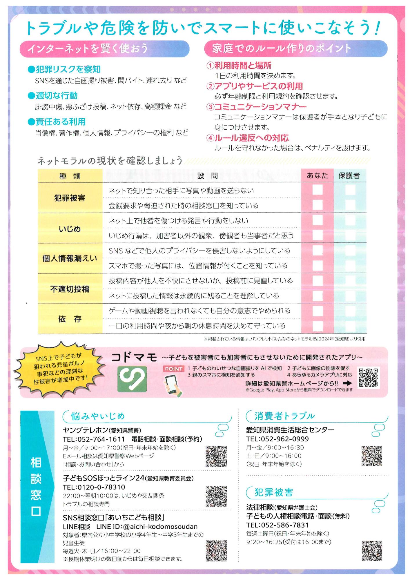 チラシ(裏面)