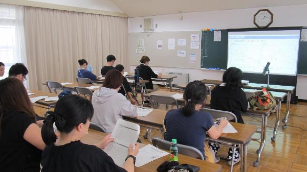 城山三丁目、四丁目説明会の写真
