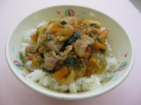 キムチどんぶり
