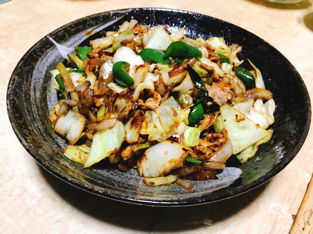 野菜たっぷり回鍋肉