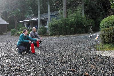 初期消火の状況